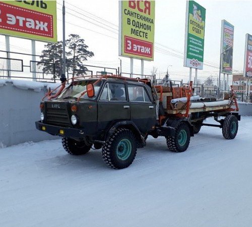 По улицам Улан-Удэ разъезжает автомобиль из "Безумного Макса" 