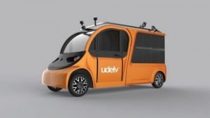 Беспилотный электрокар для курьерской доставки‍ представил стартап Udelv