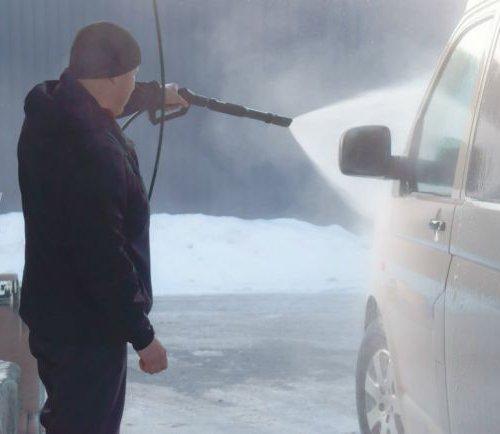 Как помыть машину зимой, чтобы она не замерзла