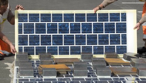 Французы намерены построить дорогу из солнечных панелей