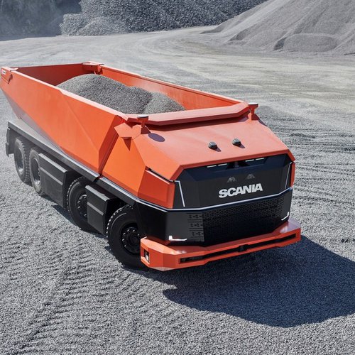 Компания Scania представила концепт автономного грузовика