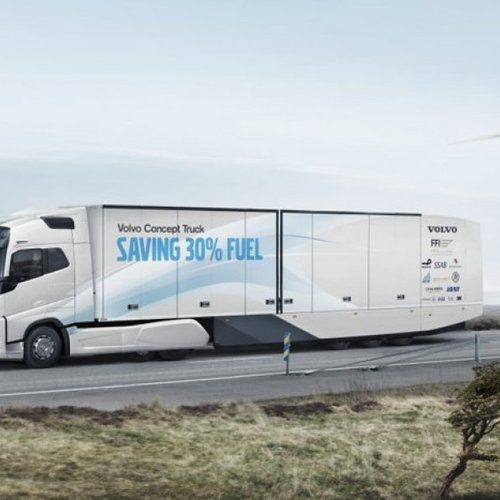 Создан прототип грузовика Volvo с экономией топлива до 30%